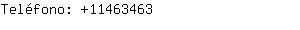 Teléfono: 1146....
