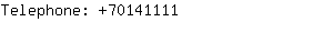 Telephone: 7014....