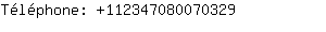 Tlphone: 11234708007....