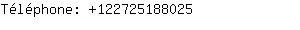 Téléphone: 12272518....