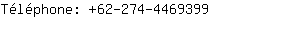 Tlphone: 62-274-446....