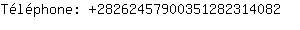 Tlphone: 2826245790035128231....