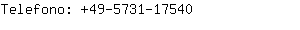 Telefono: 49-5731-1....