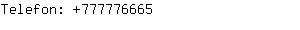 Telefon: 77777....
