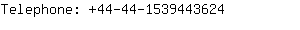 Telephone: 44-44-153944....