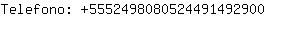 Telefono: 555249808052449149....