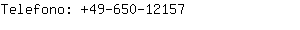 Telefono: 49-650-1....