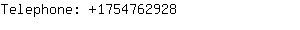 Telephone: 175476....