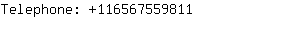 Telephone: 11656755....