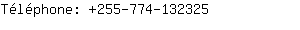Tlphone: 255-774-13....