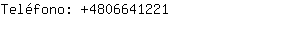 Teléfono: 480664....