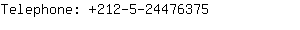 Telephone: 212-5-2447....
