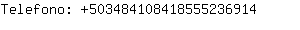 Telefono: 50348410841855523....