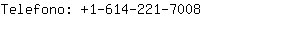 Telefono: 1-614-221-....