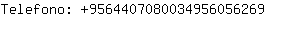 Telefono: 956440708003495605....