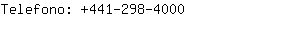Telefono: 441-298-....