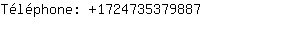 Téléphone: 172473537....