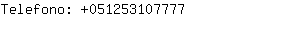 Telefono: 05125310....