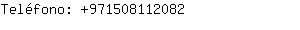 Teléfono: 97150811....