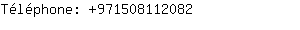 Téléphone: 97150811....