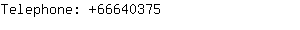 Telephone: 6664....