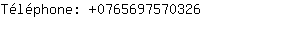 Tlphone: 076569757....