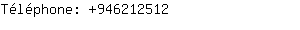 Téléphone: 94621....