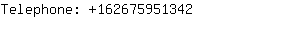 Telephone: 16267595....