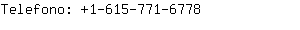 Telefono: 1-615-771-....