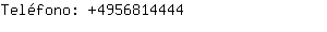 Teléfono: 495681....