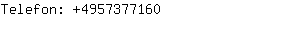 Telefon: 495737....