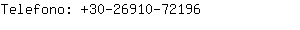 Telefono: 30-26910-7....