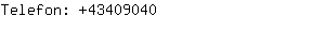 Telefon: 4340....