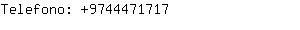 Telefono: 974447....
