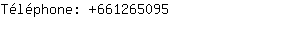 Téléphone: 66126....