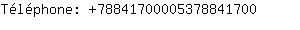 Tlphone: 7884170000537884....