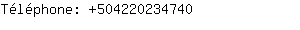 Téléphone: 50422023....