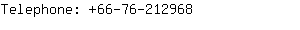Telephone: 66-76-21....