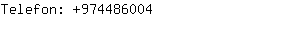 Telefon: 97448....
