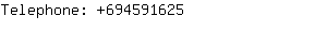 Telephone: 69459....