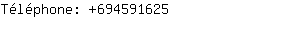 Téléphone: 69459....