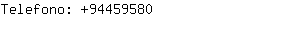 Telefono: 9445....