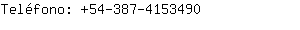 Telfono: 54-387-415....
