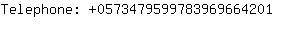 Telephone: 057347959978396966....