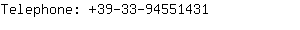 Telephone: 39-33-9455....