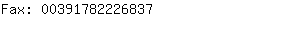 Fax: 0039178222....