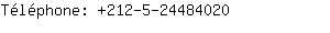 Tlphone: 212-5-2448....