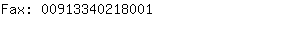 Fax: 0091334021....