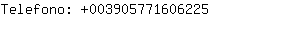 Telefono: 00390577160....