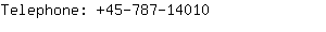 Telephone: 45-787-1....